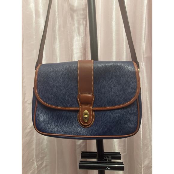 Vintage 1995 Coach 4225 Navy & British Tan Restored to Original Brilliance - Picture 7 of 13